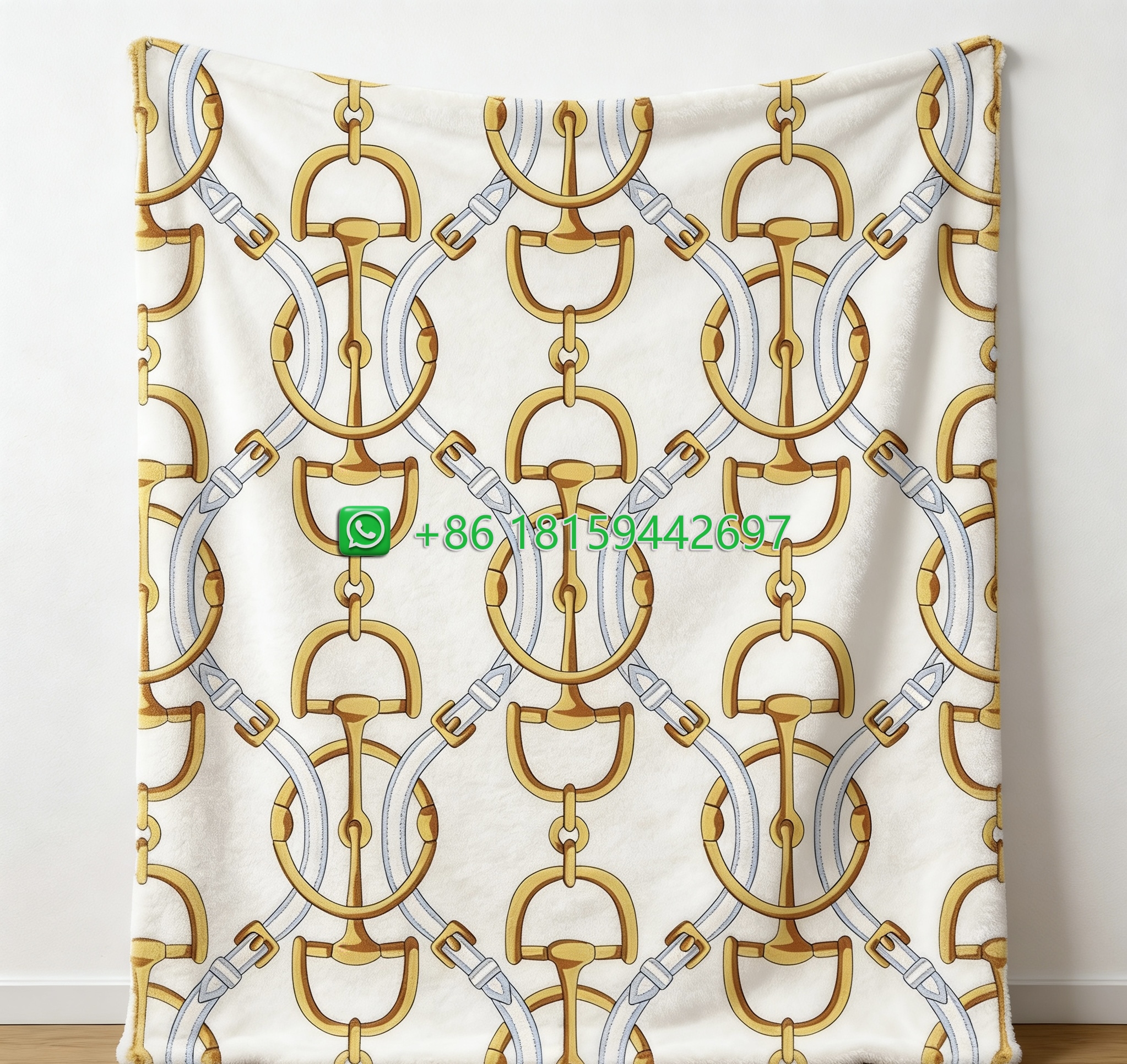 Hermes Throw Blankets